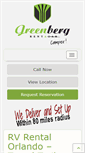 Mobile Screenshot of greenbergrvflorida.com